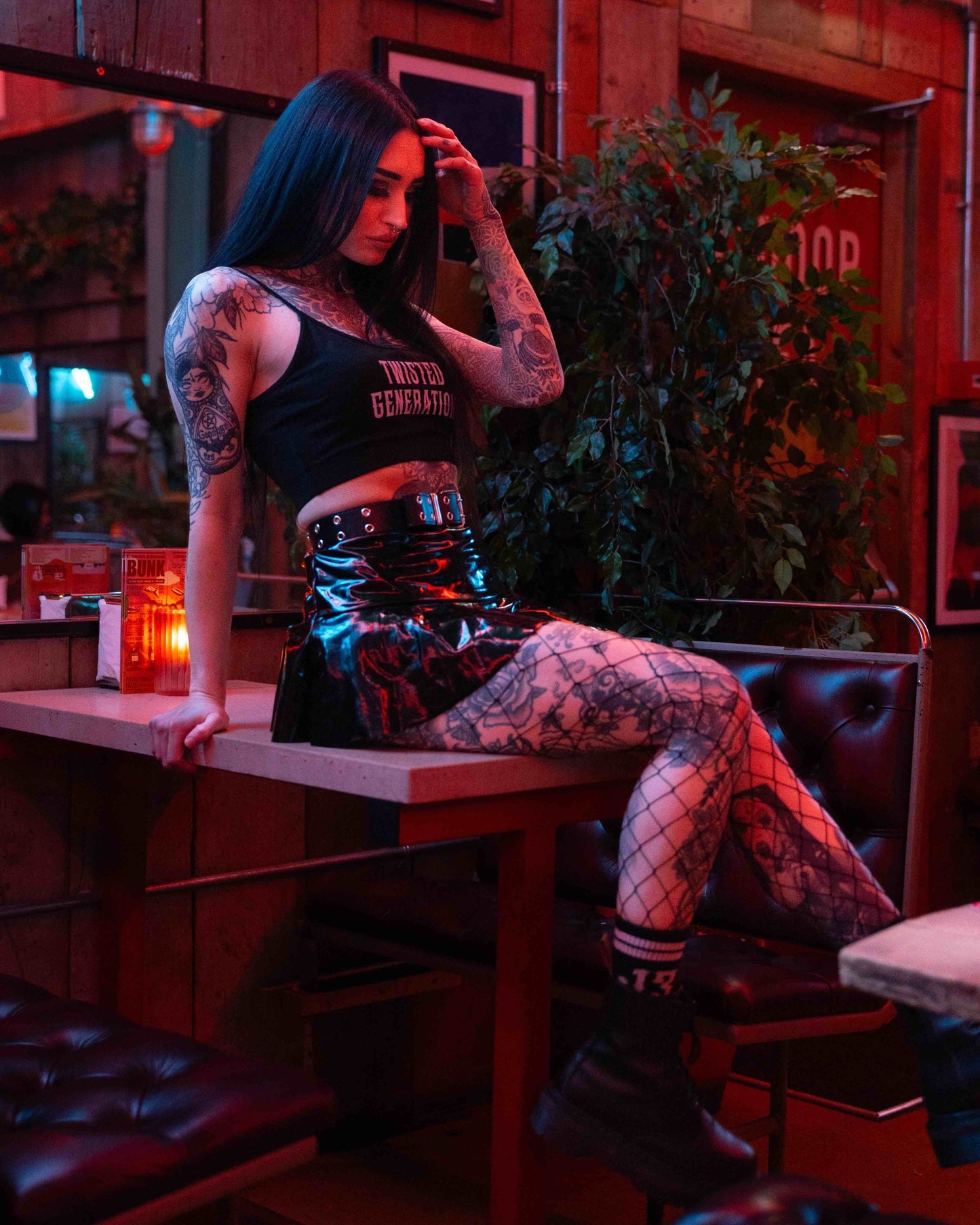 Twisted Generation - Cropped Cami Top - Women's