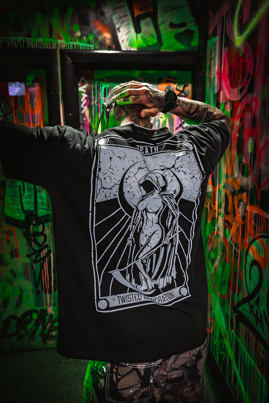 Death Card Oversized T-shirt