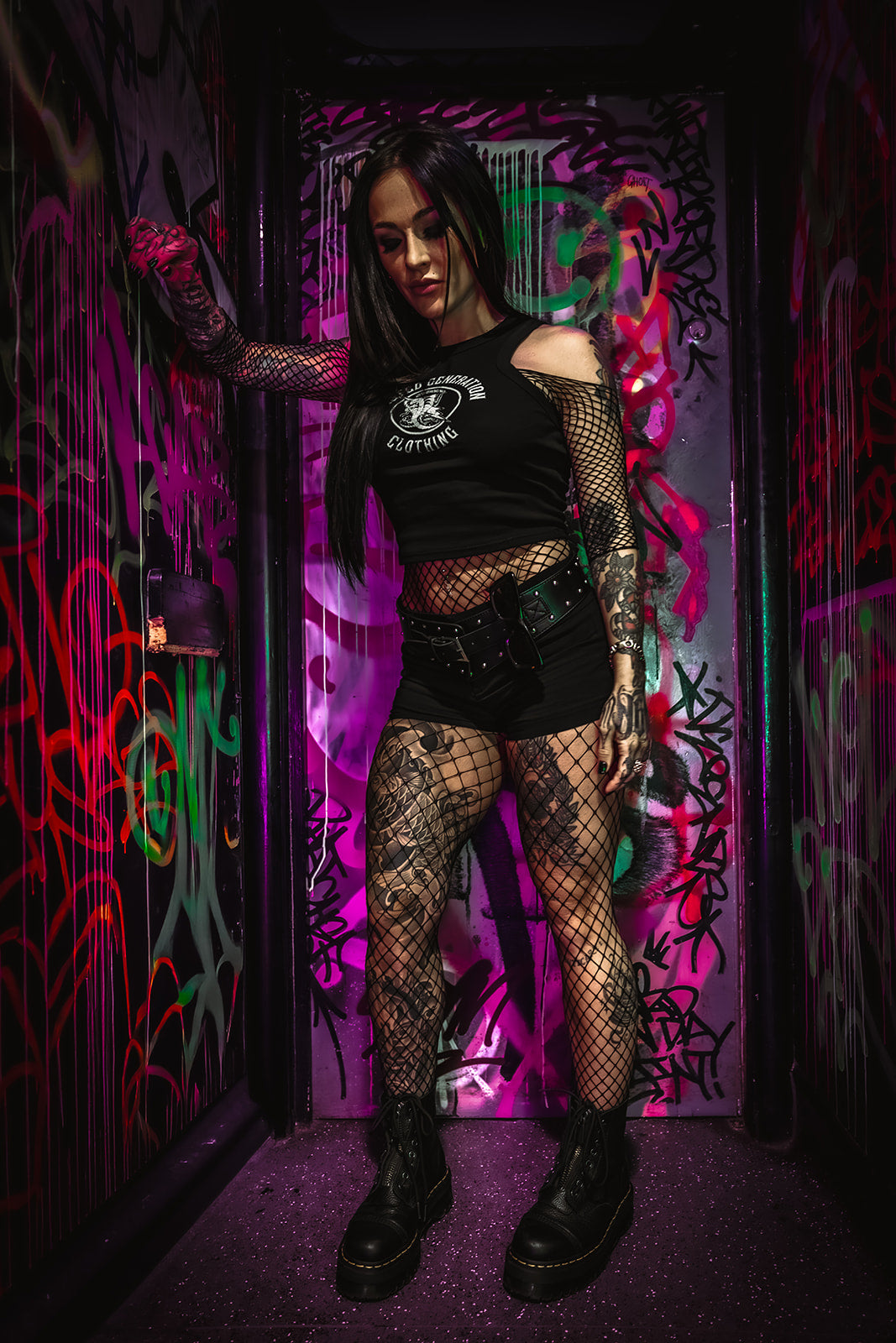 44th Division - Cropped tee - Women's