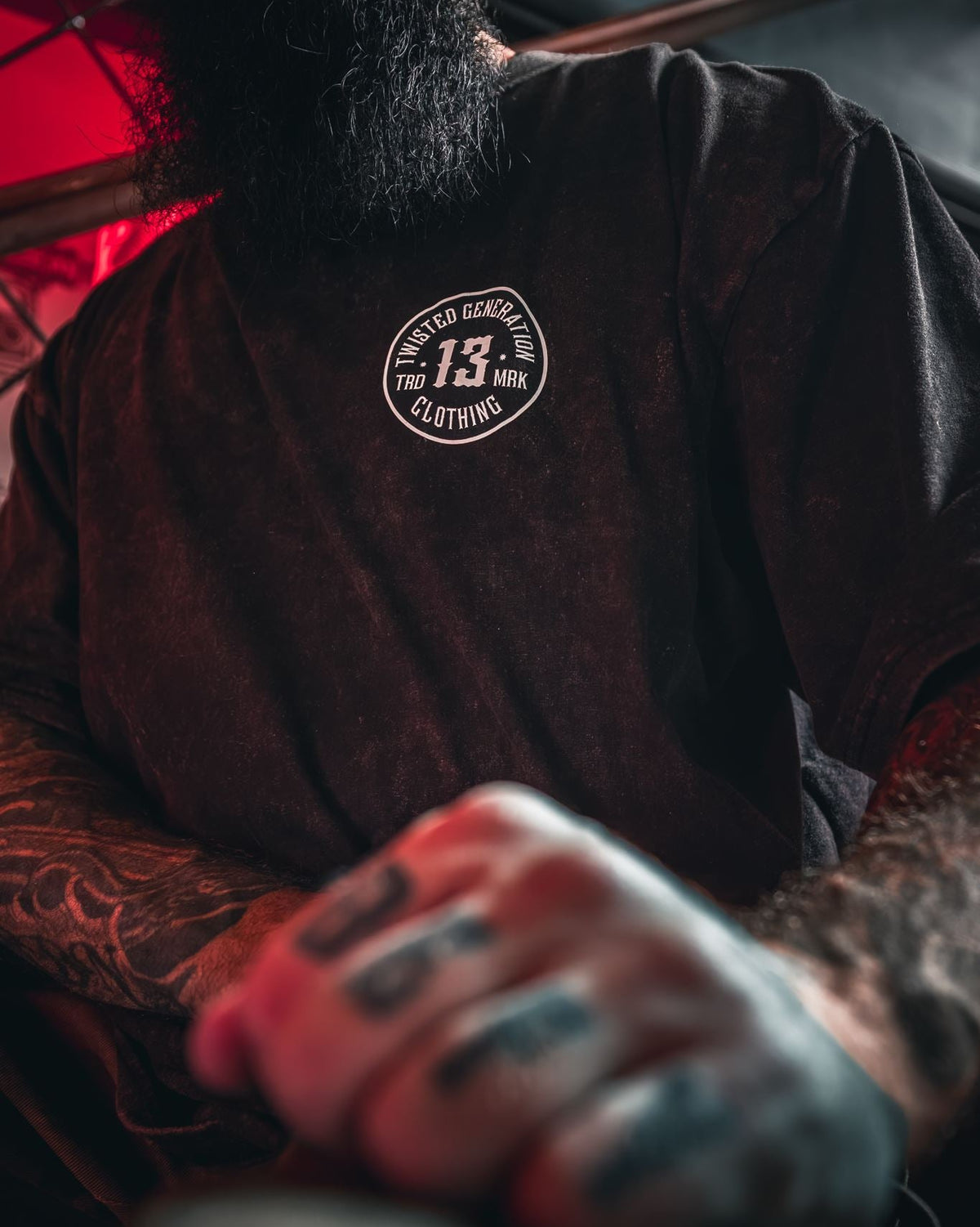 13 Acid Wash Oversized T-shirt