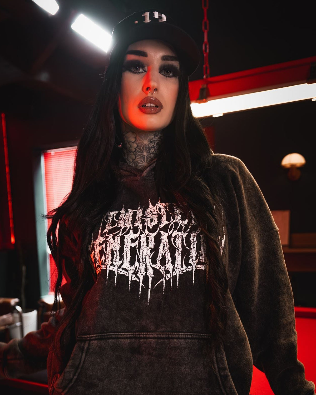 Twisted Generation Brutality Acid Wash Hoodie - Unisex