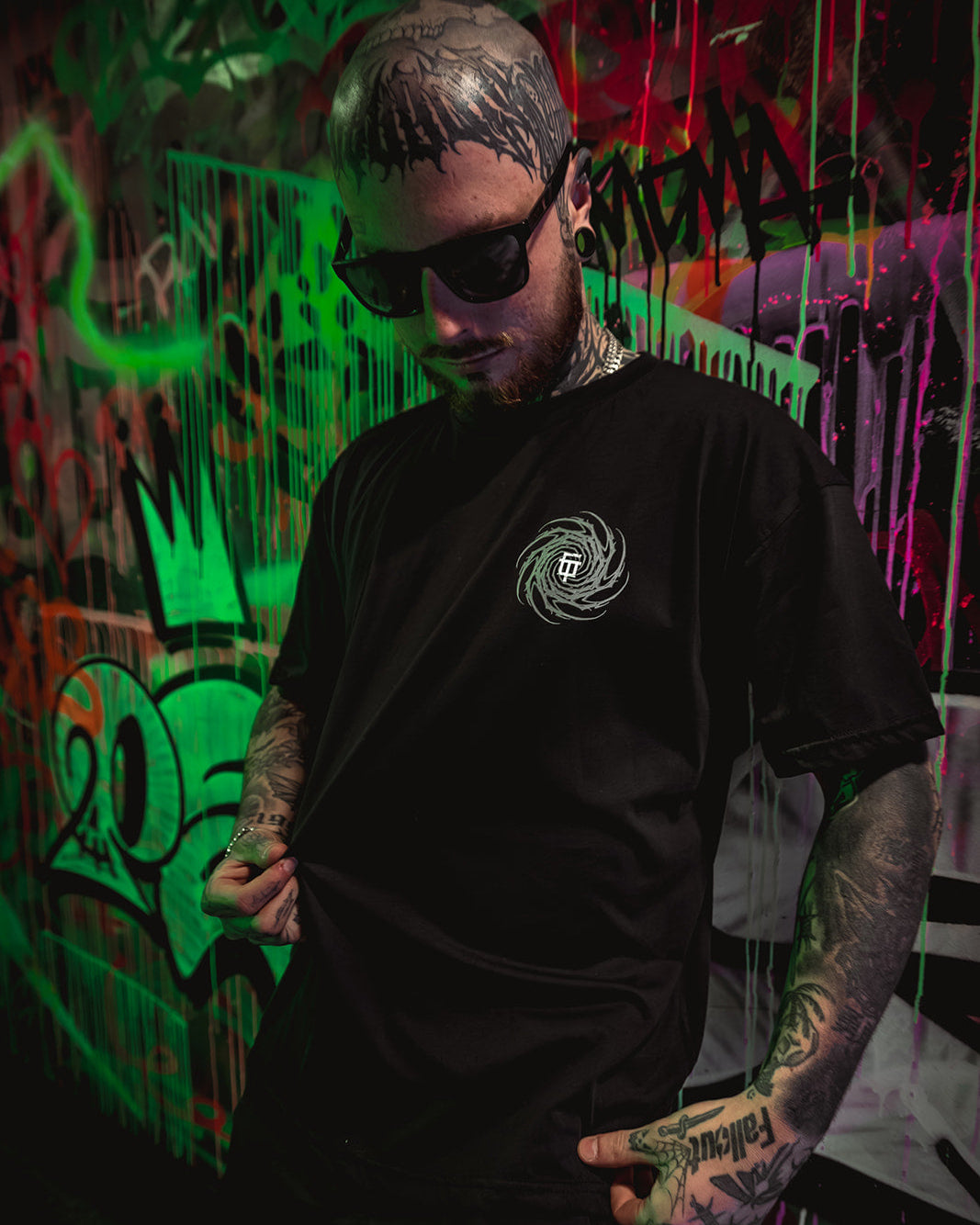 Hell Awaits Oversized T-shirt