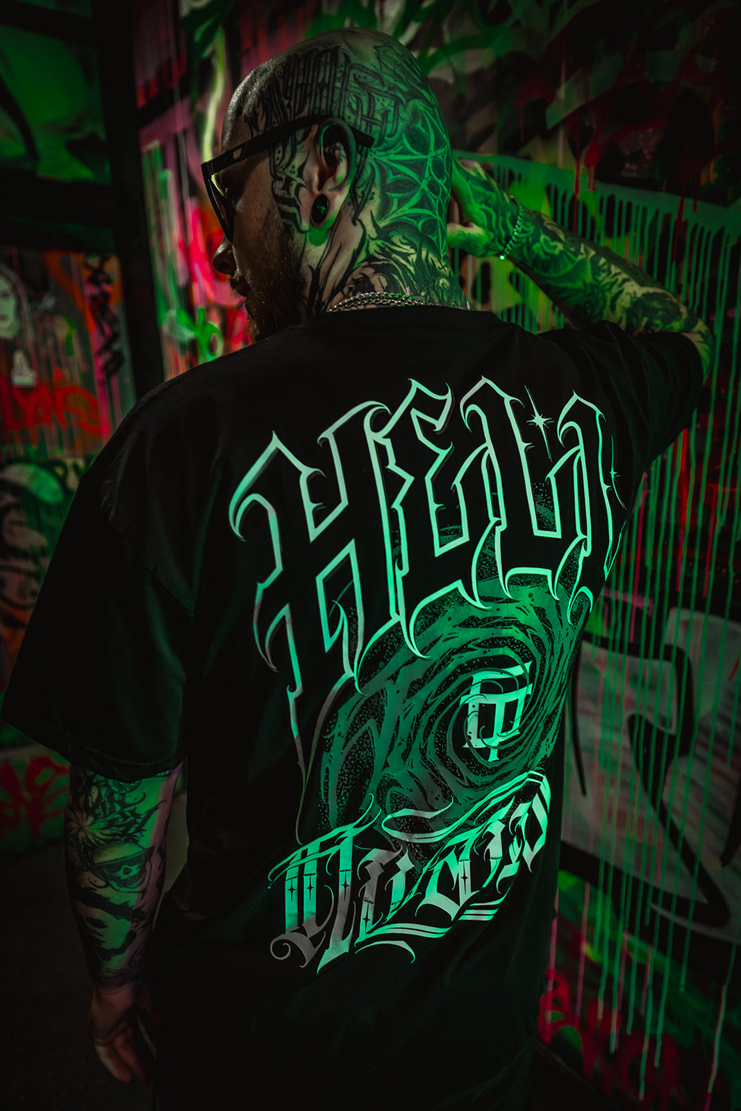 Hell Awaits Oversized T-shirt