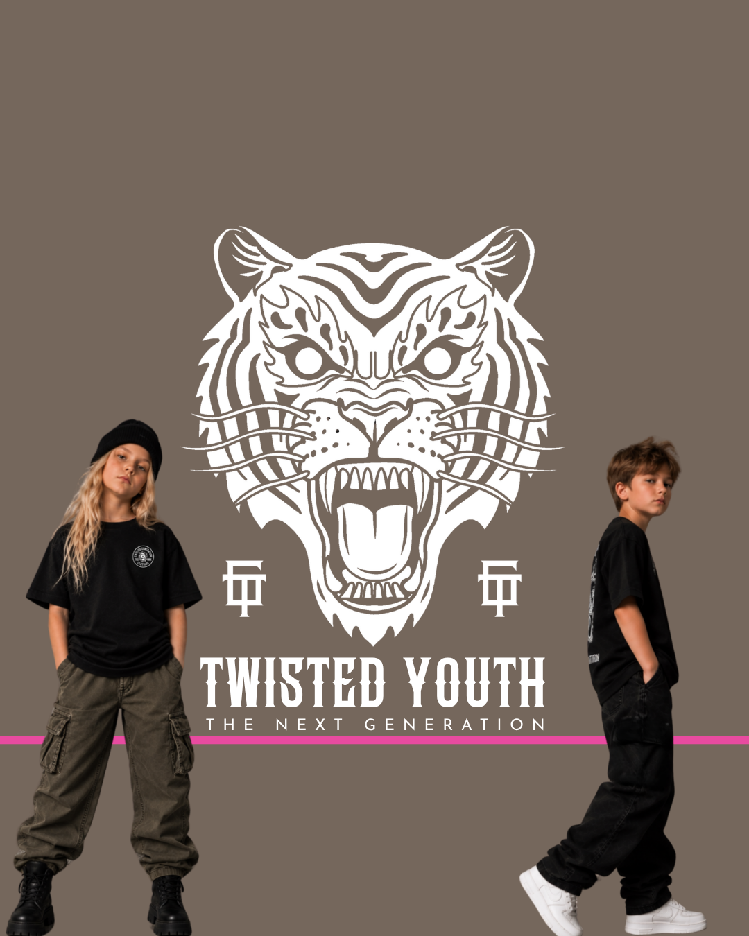 Medusa - Twisted Youth - Kids T-shirt
