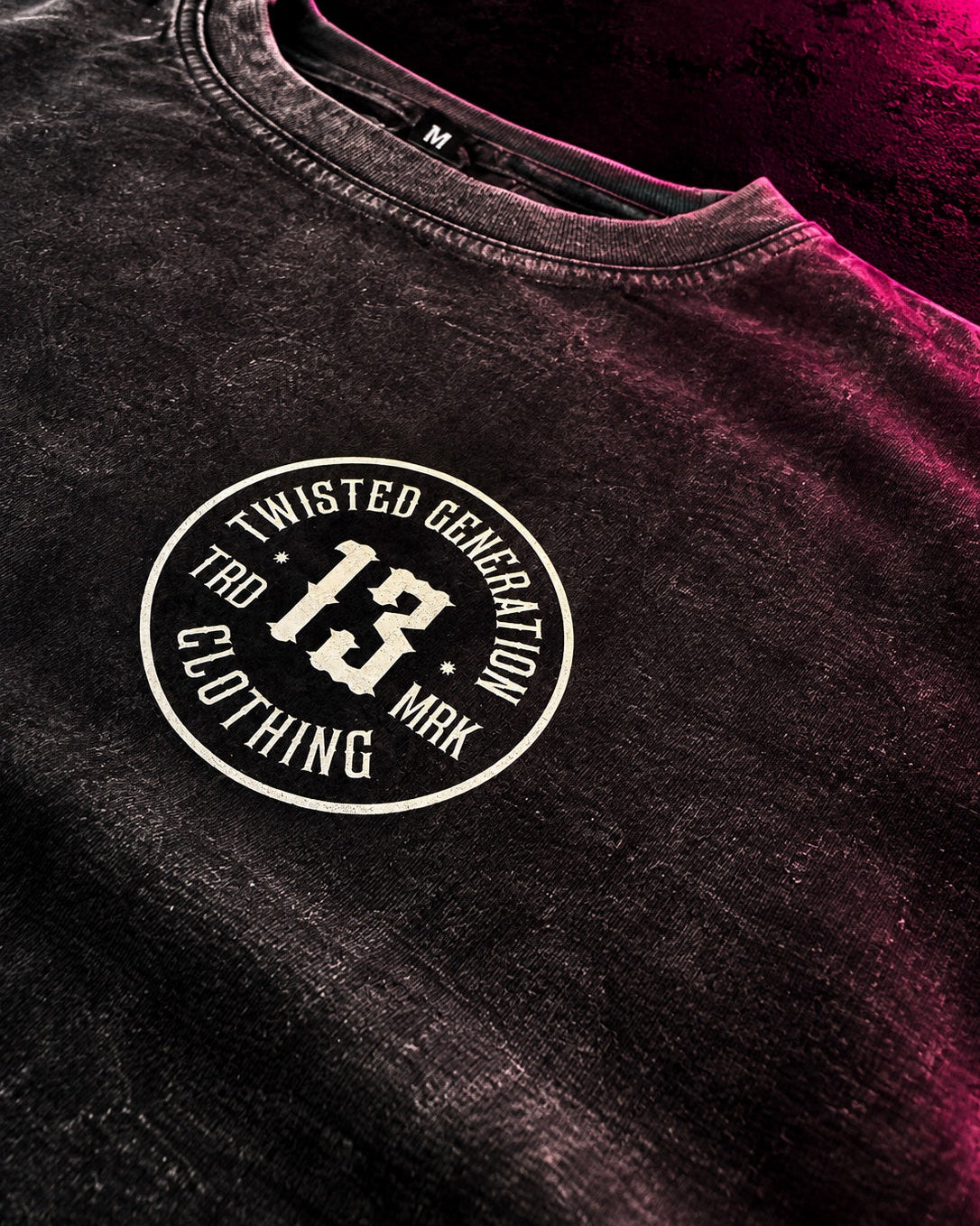 13 Acid Wash Oversized T-shirt