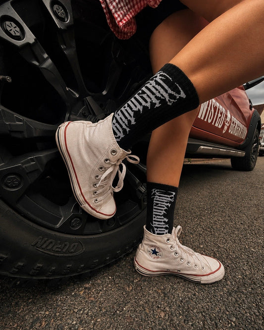 BABYGIRL Socks - Twisted Generation - Black