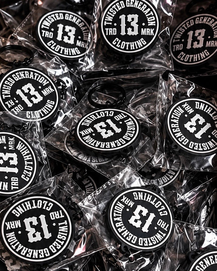 Twisted Generation 13 keychain