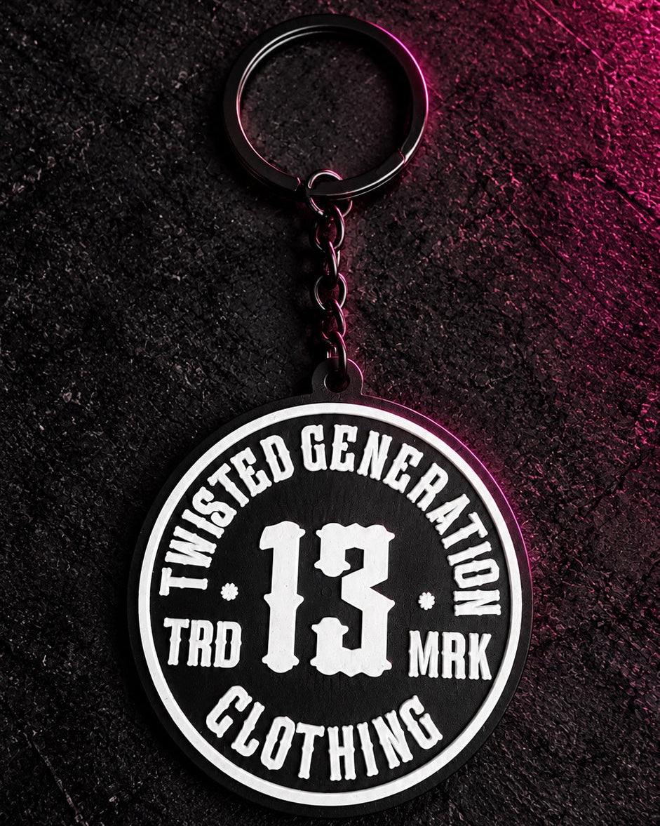 Twisted Generation 13 keychain