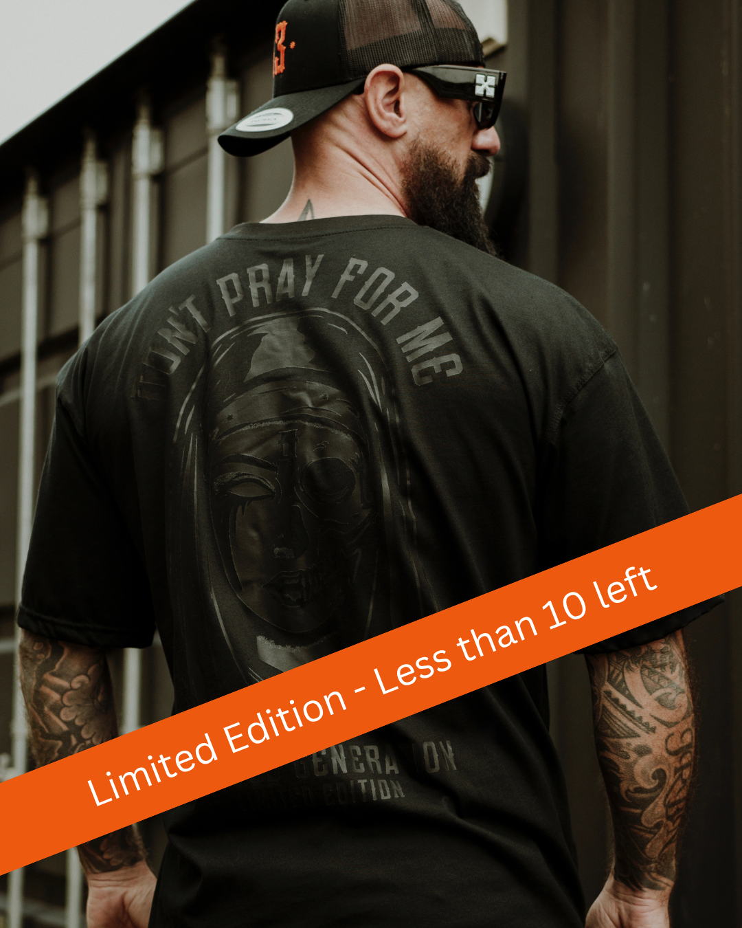 Don't Pray For Me | Blackout - Limited Edition - Oversized T-shirt