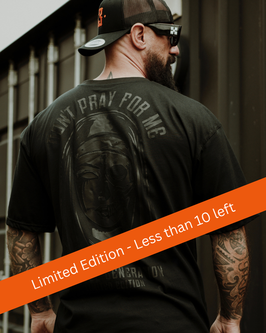 Don't Pray For Me | Blackout - Limited Edition - Oversized T-shirt