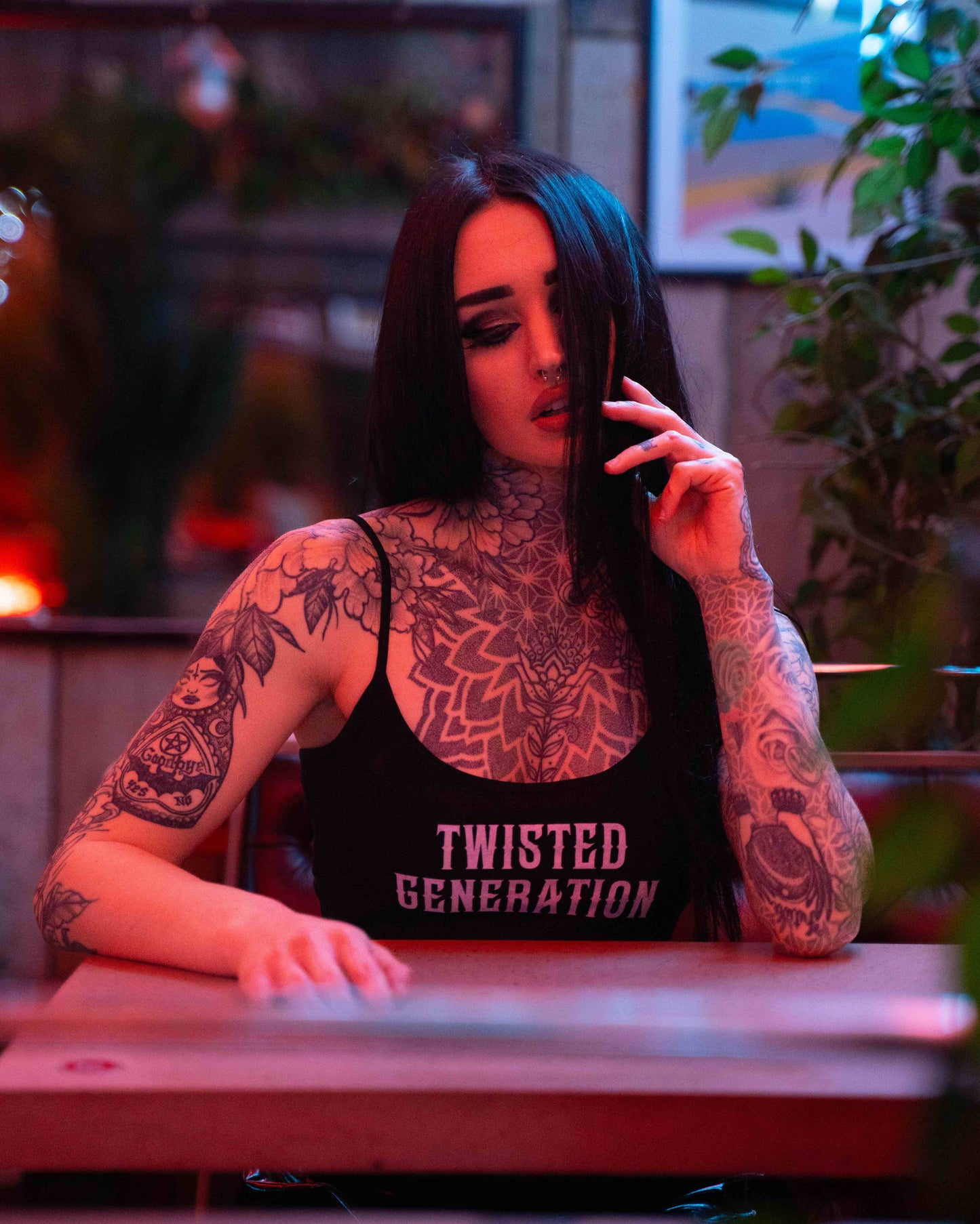 Twisted Generation - Cropped Cami Top - Women's