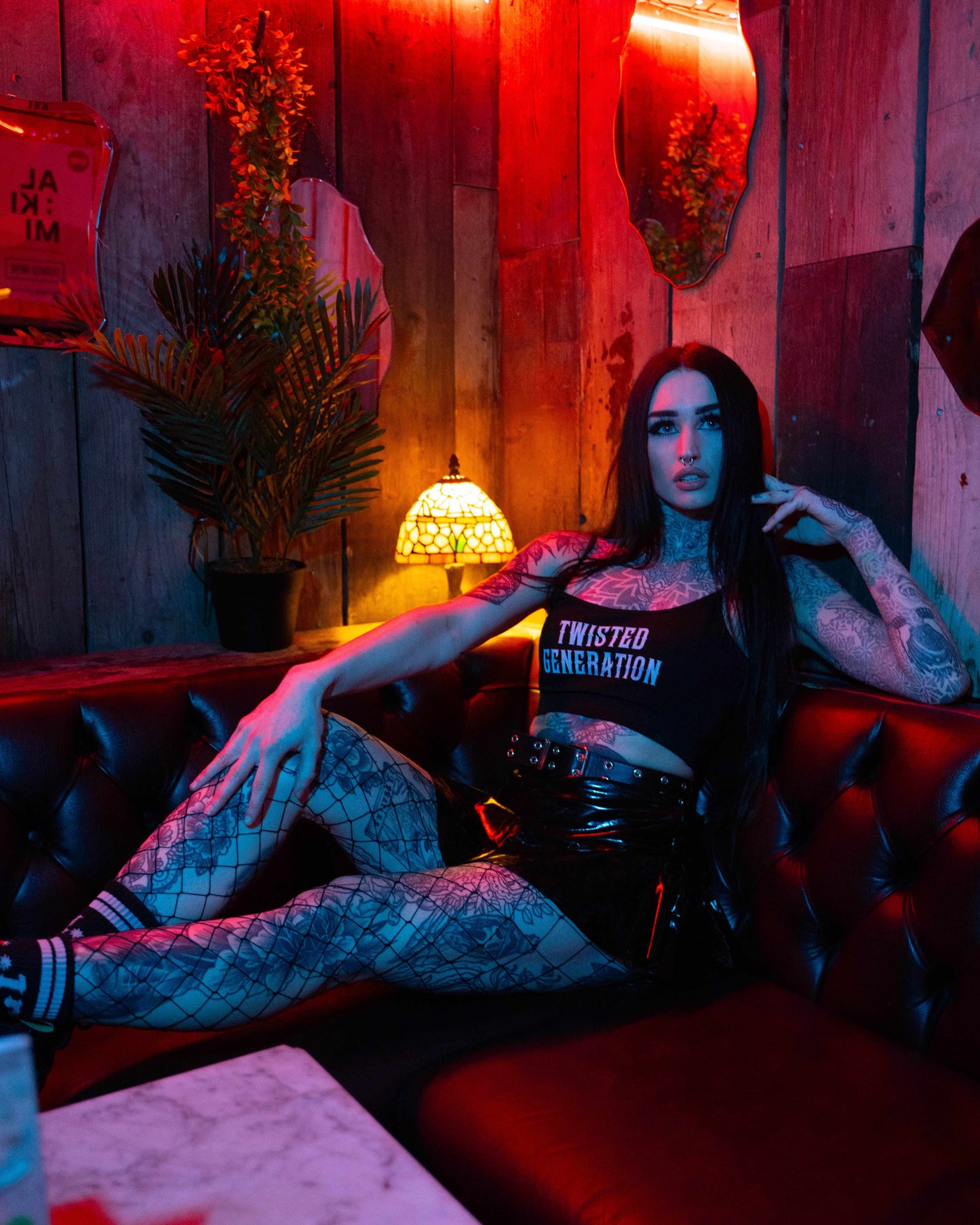 Twisted Generation - Cropped Cami Top - Women's