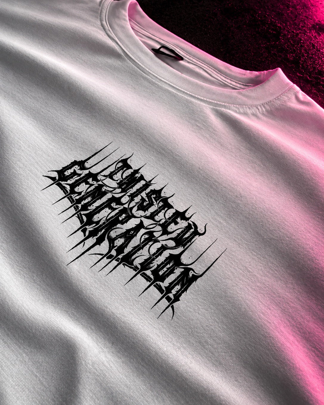 Brutality - White Oversized T-shirt