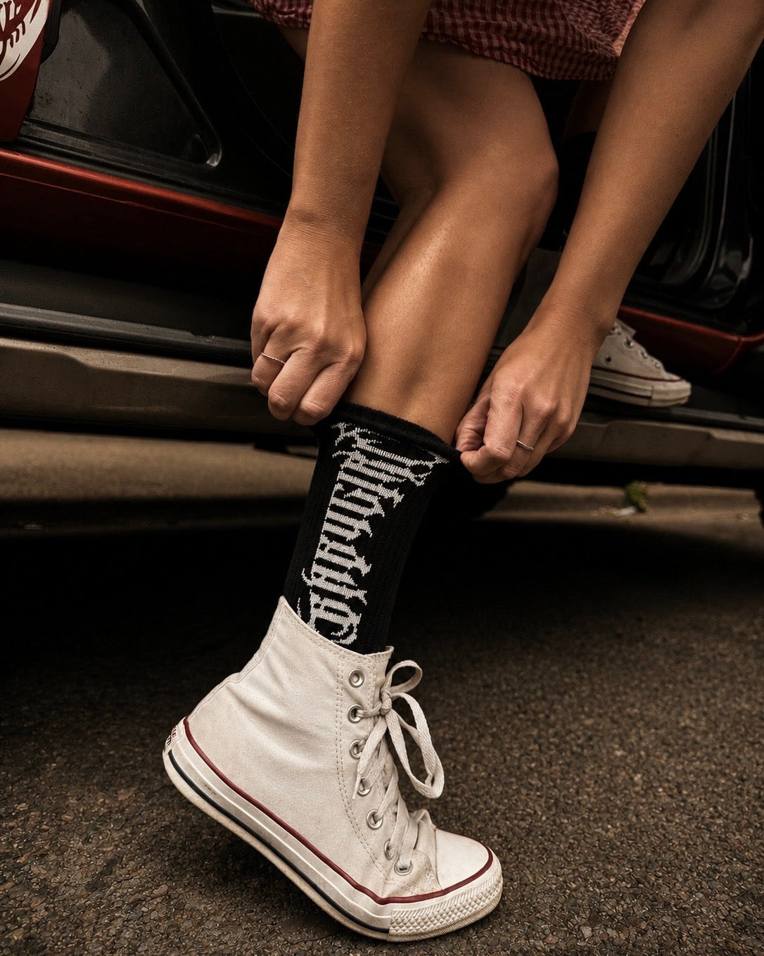 BABYGIRL Socks - Twisted Generation - Black