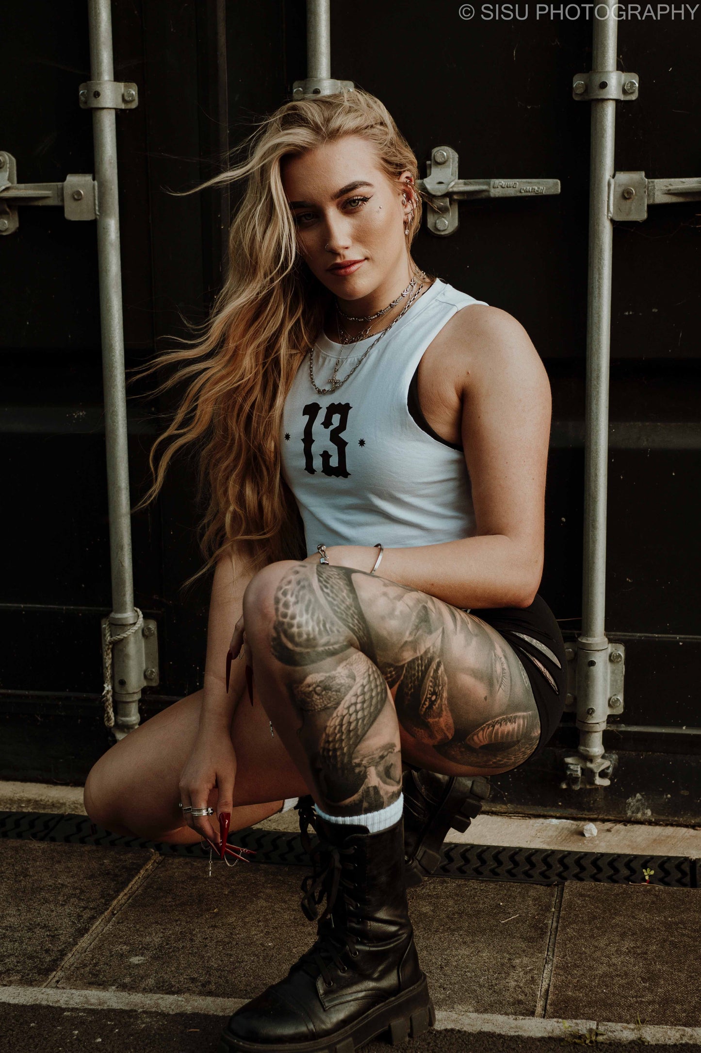 13 - Cropped Tank Top - Women's