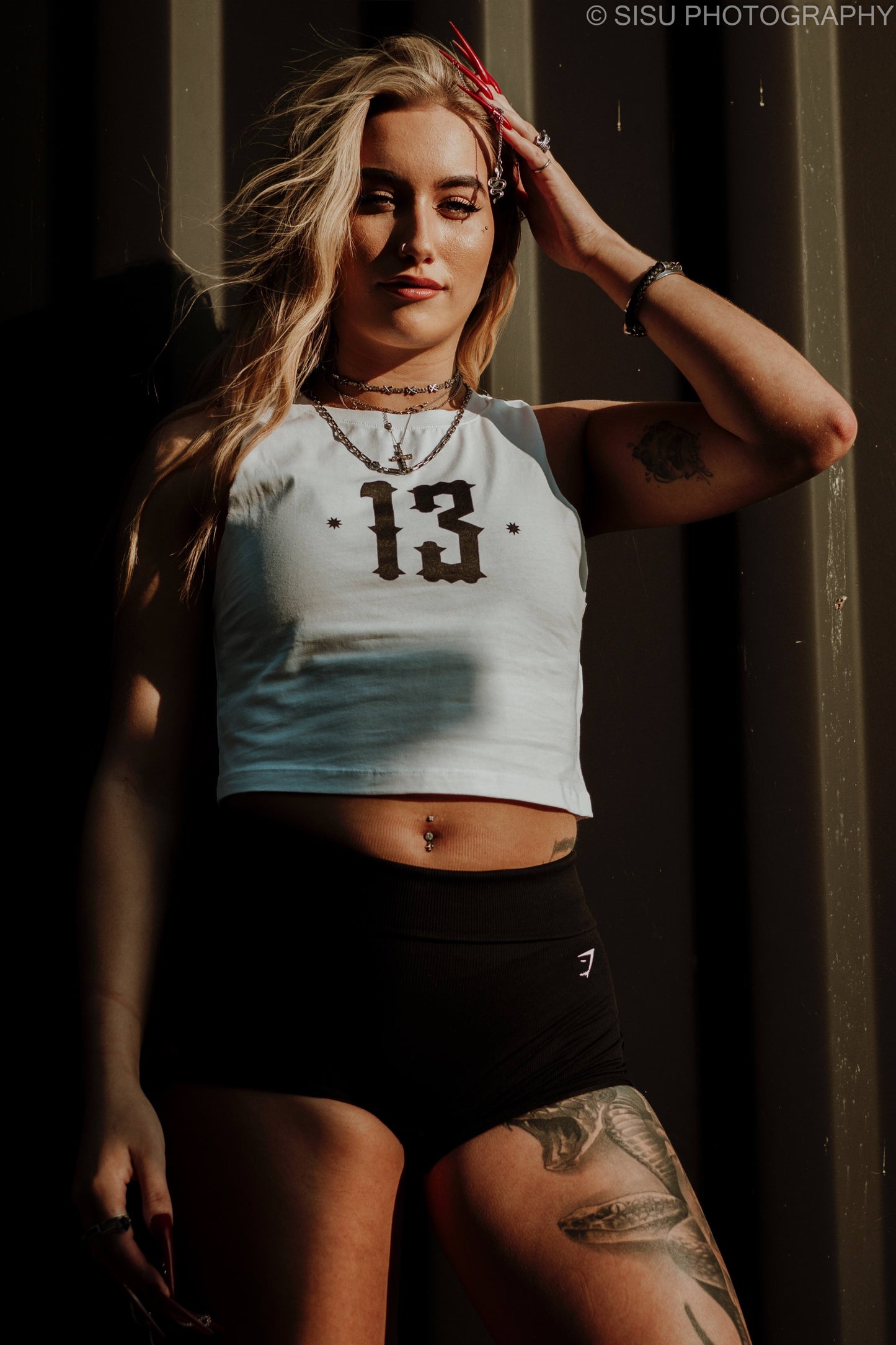 13 - Cropped Tank Top - Women's