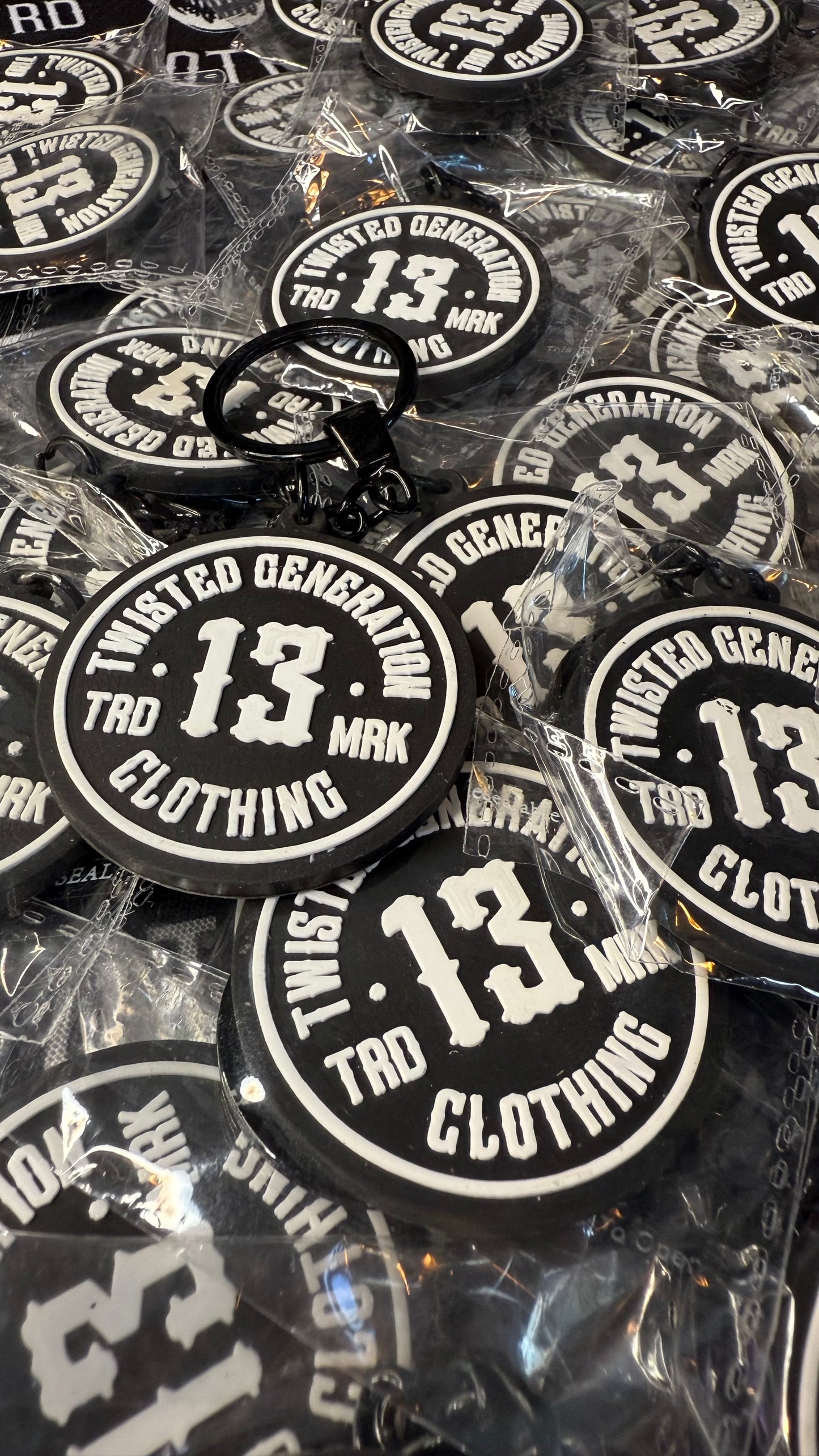 Twisted Generation 13 keychain