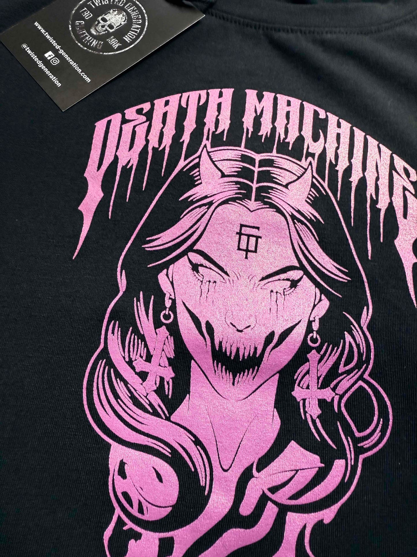 Death Machine - Cropped tee - Women's