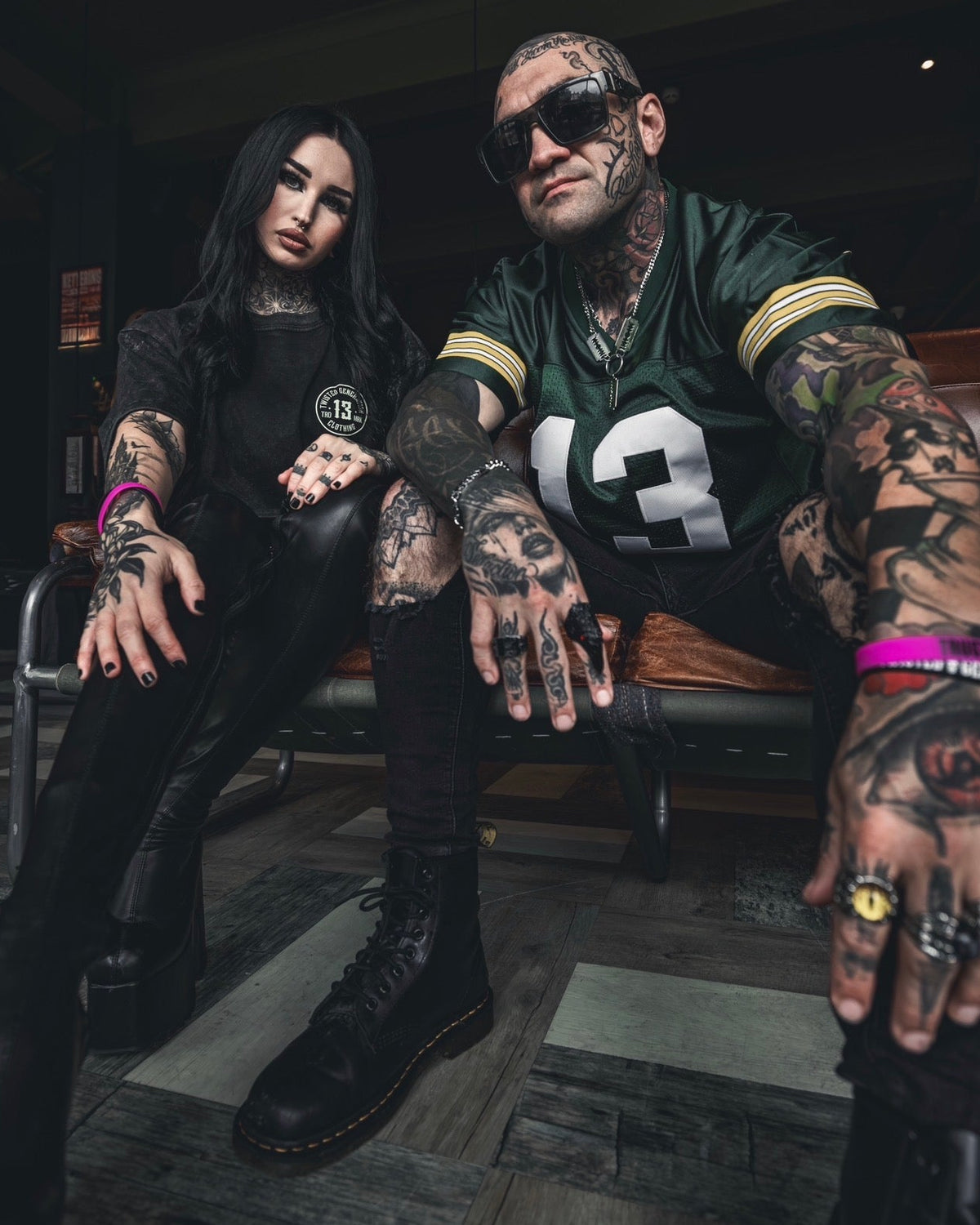 Twisted 13 Green Reaper Jersey - Unisex