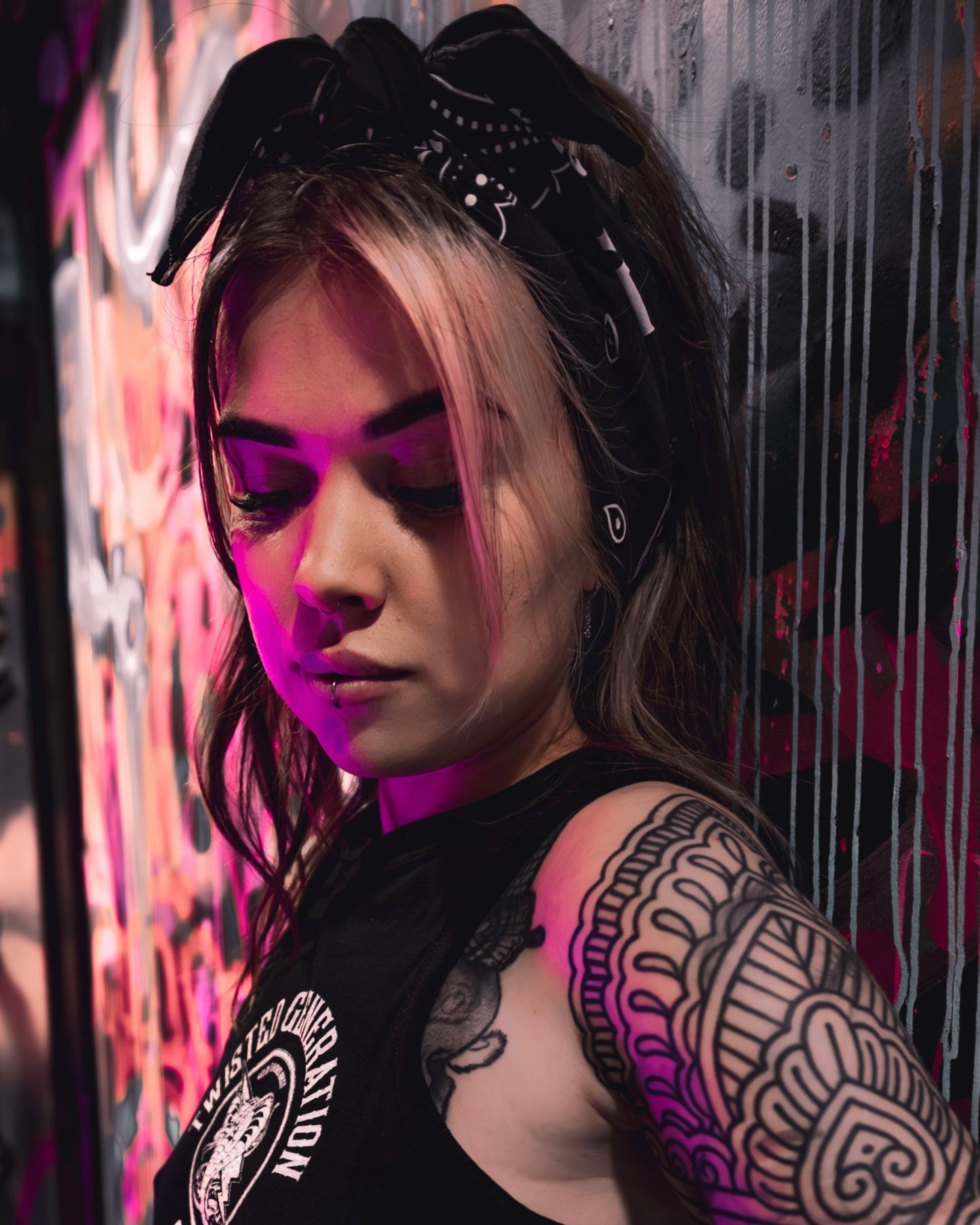 Twisted Generation - Skull & Snake Bandana