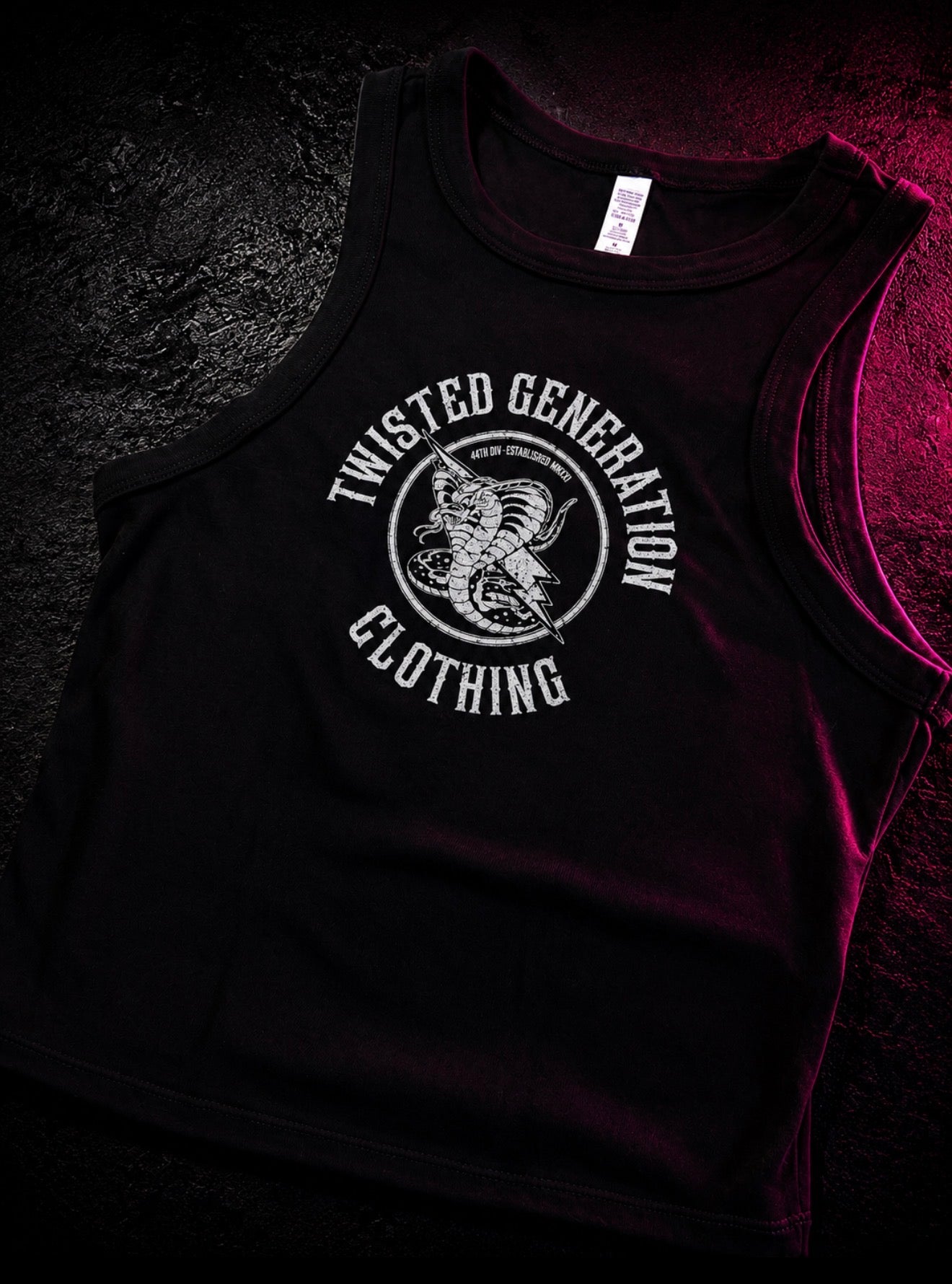 44th Division - Cropped tee - Women's