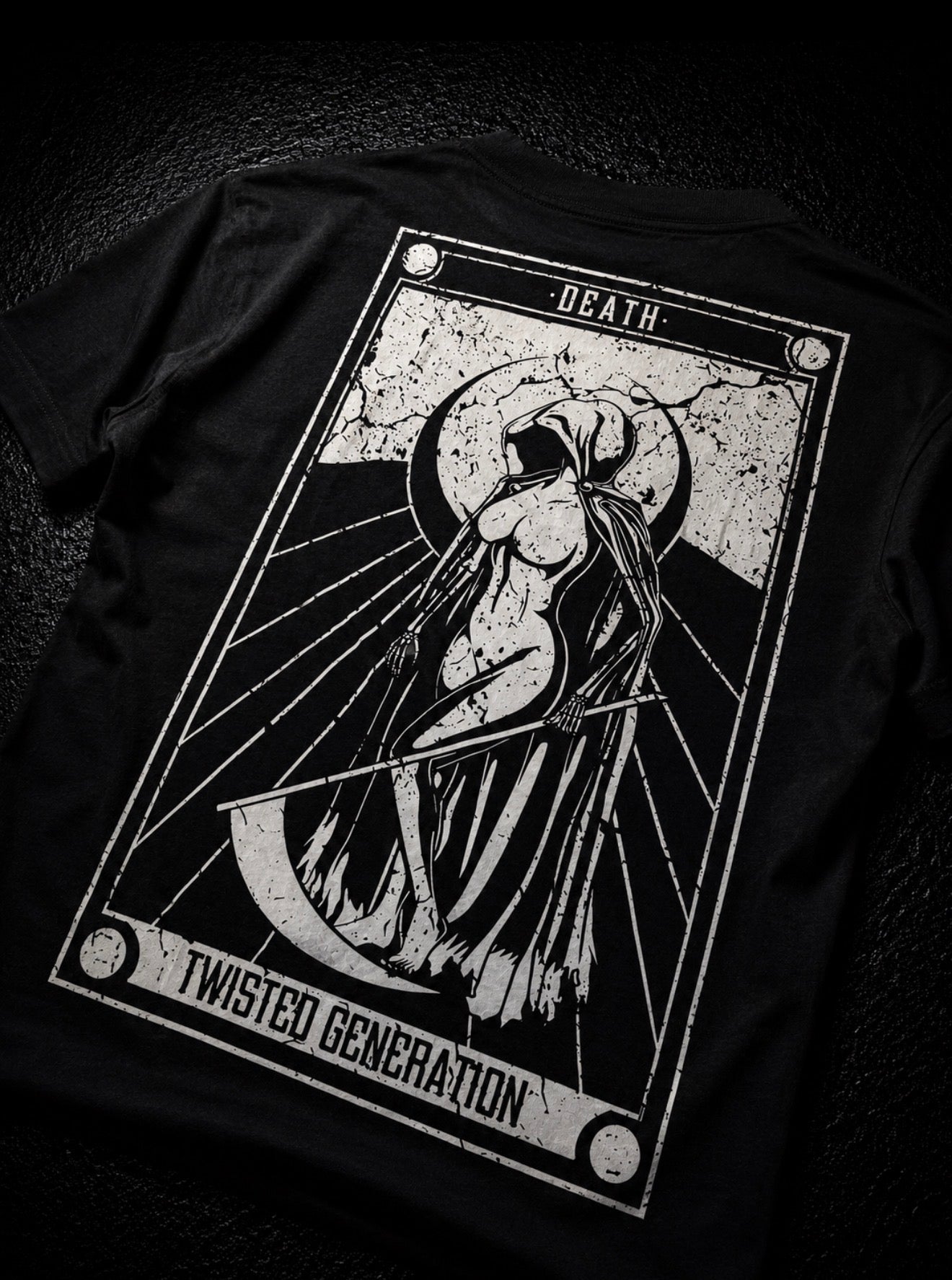 Death Card Oversized T-shirt