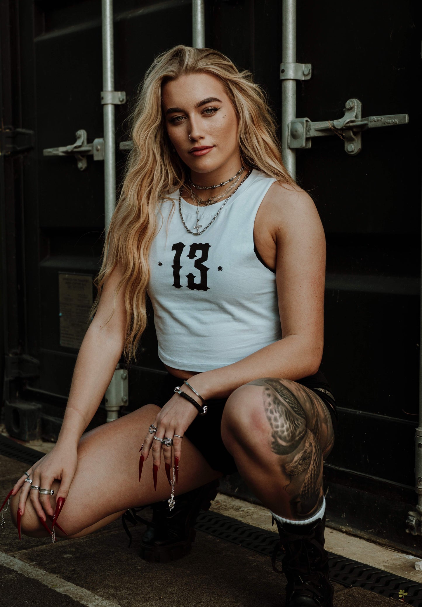 13 - Cropped Tank Top - Women's