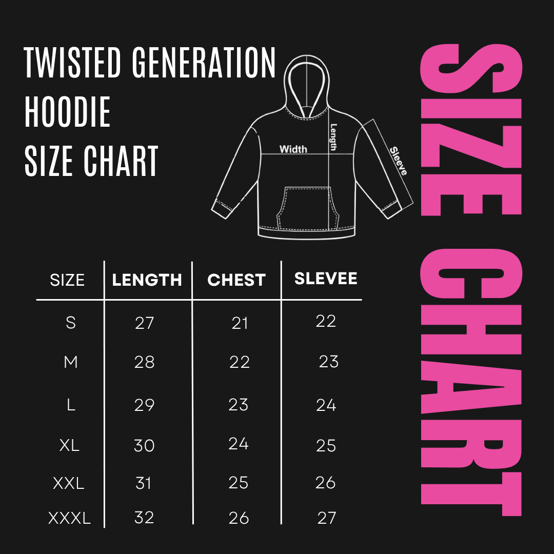 Twisted Generation Brutality Acid Wash Hoodie - Unisex