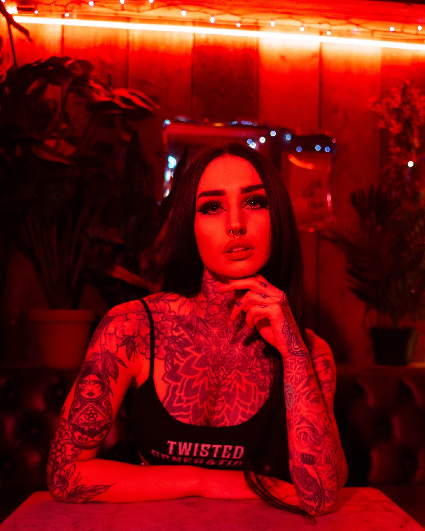 Twisted Generation - Cropped Cami Top - Women's